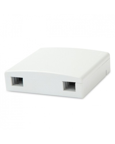FO-WB86-FTTH-2UN-WH. Оптическая абонентская розетка. Hyperline в Сургуте
