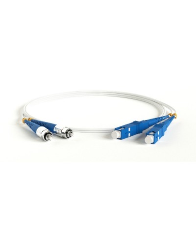 FC-D2-9A1-FC/UR-SC/UR-H-1M-LSZH-WH. Патч-корд волоконно-оптический SC-FC. Hyperline в Сургуте
