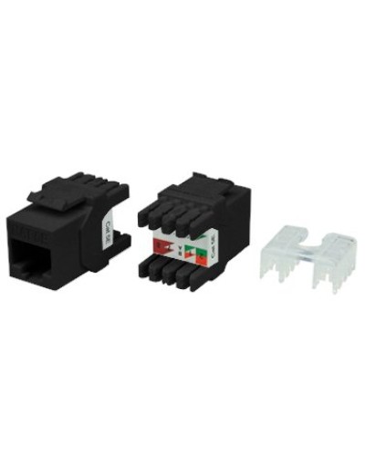 KJ8-8P8C-C5e-180-BK. Вставка Keystone Jack RJ-45. Hyperline в Сургуте