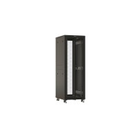 TTBR-4766-DD-RAL9004. Шкаф телекоммуникационный 19 напольный 47U. Hyperline