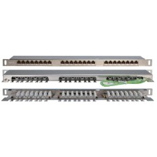 PPHD-19-24-8P8C-C6-SH-110D. Патч-панель 19. Hyperline