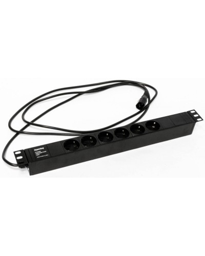 SHE19-6SH-2.5IEC. Блок розеток 19. Hyperline в Сургуте