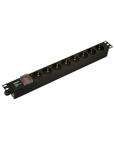 SHE19-8SH-S-CB. Блок розеток 19. Hyperline в Сургуте