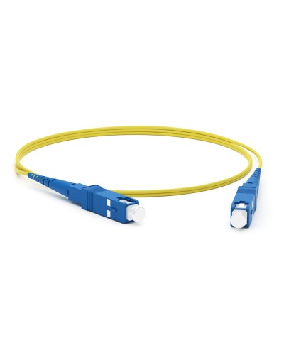 FC-S2-9-SC/UR-SC/UR-H-1M-LSZH-YL. Патч-корд волоконно-оптический одномодовый. Hyperline в Сургуте