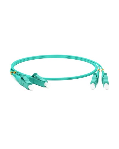 FC-D2-503-SC/PR-ST/PR-H-1M-LSZH-AQ. Патч-корд волоконно-оптический многомодовый. Hyperline в Сургуте