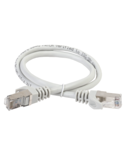 GENERICA Патч-корд кат. 5Е FTP 0,5м серый (PC01-C5EF-05M-G). Патч-корд медный. IEK в Сургуте