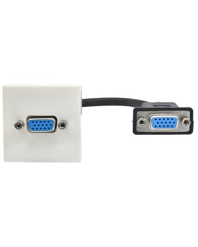 Розетка VGA M/M PRIMER РКМ-10-20-П белый IEK(PR-KK40D-RV-0-1-K01). Розетка. IEK в Сургуте