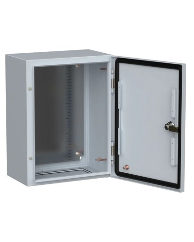 ЩМП-40.30.20 УХЛ1 IP66 400x300x200 TITAN 5 (TI5-10-N-040-030-020-66). Шкаф металлический с монтажной платой. IEK в Сургуте