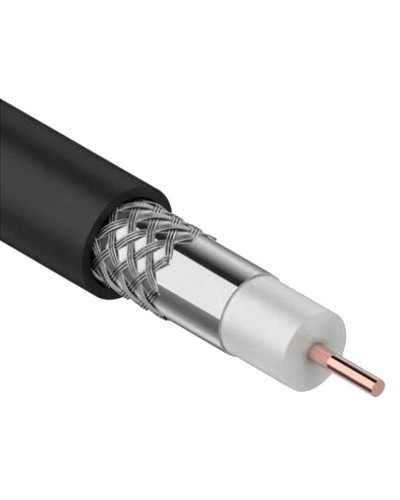 GENERICA RG59 CCS 75Ом FPE PVC белый (CC1-R5F1-111-100-G). Кабель коаксиальный омедненный. IEK в Сургуте