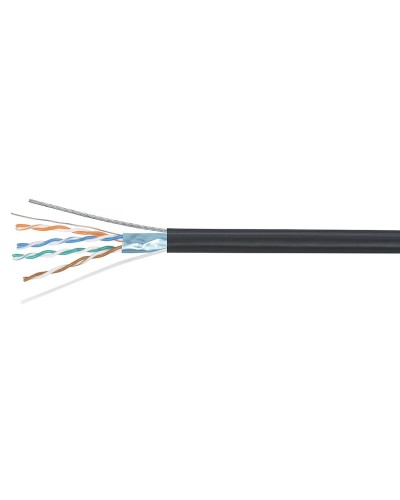 GENERICA F/UTP кат. 5E 100МГц 4 пары LDPE OUTDOOR трос 1,2мм черный (BC3-C5E04-359-305-G). Кабель «витая пара» (LAN) для структурированных систем связи. IEK в Сургуте