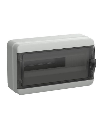 Корпус пластиковый КМПн-18 IP65 TEKFOR (TF5-KP72-N-18-65-K03-K02). Корпус модульный пластиковый черная прозрачная дверь. IEK в Сургуте