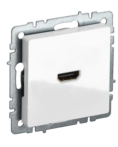 Розетка HDMI РHDMI-0-БрБ белая BRITE (BR-H10-K01). Розетка HDMI. IEK в Сургуте