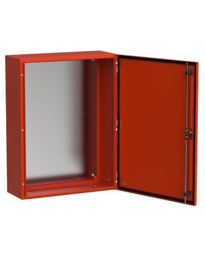 ЩМП-80.60.30 УХЛ1 IP66 RAL3020 TITAN 5 (TI5-13-N-080-060-030-66). Корпус металлический с монтажной платой. IEK в Сургуте