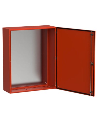 ЩМП-100.80.30 УХЛ1 IP66 RAL3020 TITAN 5 (TI5-13-N-100-080-030-66). Корпус металлический с монтажной платой. IEK в Сургуте