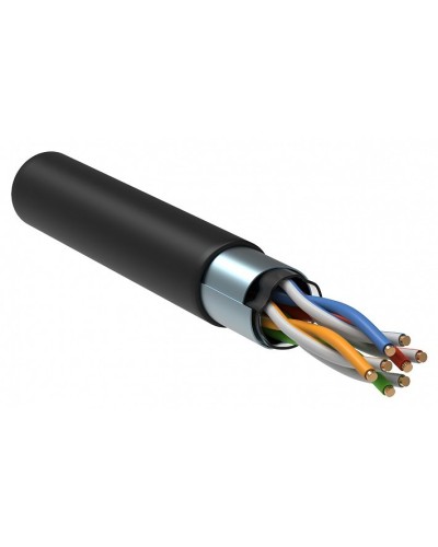 GENERICA F/UTP кат.5E 24AWG 4 пары LDPE черный (BC3-C5E04-339-305-R-G). Кабель «витая пара» (LAN) для структурированных систем связи. IEK в Сургуте