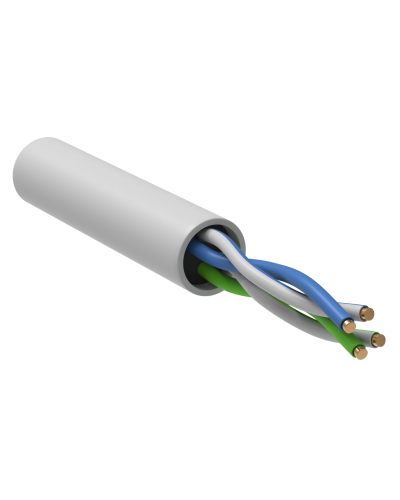 GENERICA U/UTP кат. 5E 24AWG 2 пары LSZH INDOOR белый (BC1-C5E02-128-305-G). Кабель «витая пара» (LAN) для структурированных систем связи. IEK в Сургуте