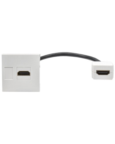 Розетка HDMI M/M PRIMER РКМ-20-10-П белый IEK (PR-KK40D-RH-0-2-K01). Розетка HDMI. IEK в Сургуте