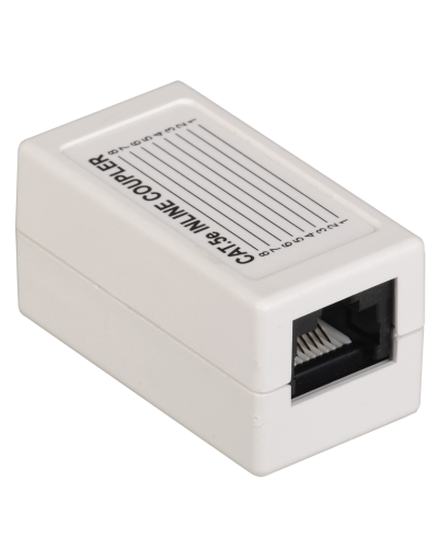 CS70-1C5EU. Проходной адаптер категория 5Е UTP тип RJ45-RJ45, белый. ITK в Сургуте