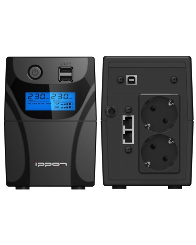 Ippon Back Power Pro II 650 Euro (1005511). Источник бесперебойного питания. Ippon в Сургуте