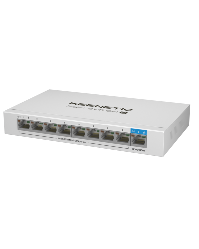 Keenetic KN-4710 (L2) 9х1Гбит/с 8PoE+ 120W. Коммутатор с PoE. KEENETIC в Сургуте