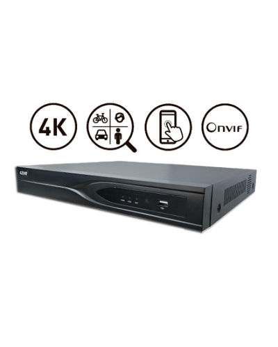KN-CORE36/2-4K-AI. Видеорегистратор IP 36-канальный. KENO в Сургуте