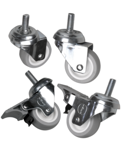 LN-ZMN-TKR-5525-01 (4 шт). Ролики для стоек и настенных шкафов. LANDE в Сургуте