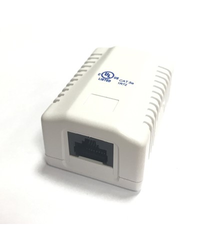 RJ-45-1 (8P8C) CAT5e, 1 выход (LISTED) компьютерная розетка: Розетка компьютерная 1 выход в Сургуте