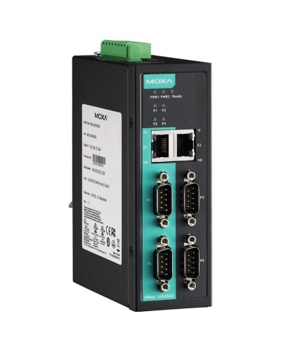 NPort IA5450A. 4-портовый усовершенствованный преобразователь. MOXA в Сургуте