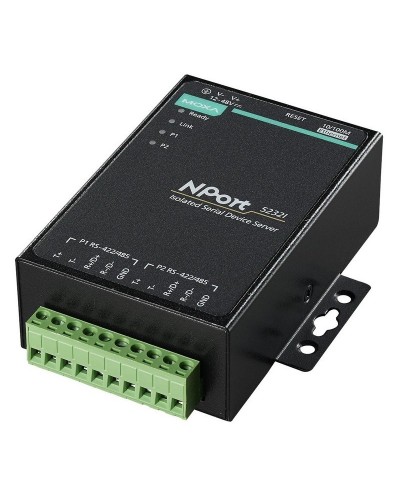 NPort 5232I. 2-портовый асинхронный сервер. MOXA в Сургуте