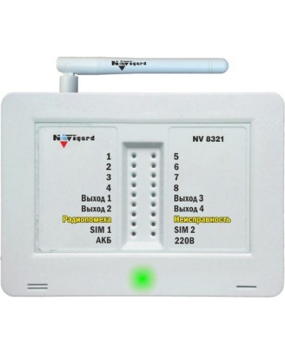 NV 8321. GSM сигнализация радиоканальная. NAVIgard в Сургуте