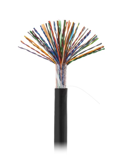 U/UTP 50pair, Cat5, Out, PE (EC-UU050-5-PE-BK-3). Кабель «витая пара» (LAN) для структурированных систем связи. NETLAN в Сургуте