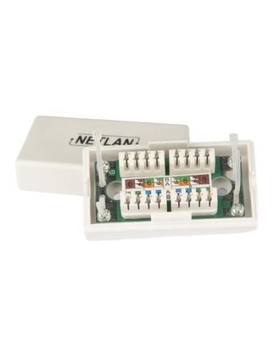 EC-UCB-IDC-UD2-WT-10 (10 шт). Проходной соединитель. NETLAN в Сургуте