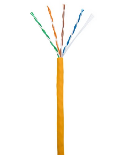 U/UTP 4pair, Cat5e, In, LSZH (EC-UU004-5E-LSZH-OR-1). Кабель «витая пара» (LAN) для структурированных систем связи. NETLAN в Сургуте