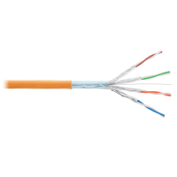 F/FTP 4pair, Cat6a, Solid, In, нг(А)-HF (NMC 4355C-OR). Кабель «витая пара» (LAN) для структурированных систем связи. NIKOMAX