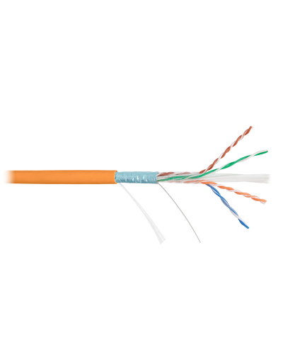 F/UTP 4pair, Cat6, Solid, In, нг(А)-HF (NMC 4240C-OR). Кабель «витая пара» (LAN) для структурированных систем связи. NIKOMAX в Сургуте