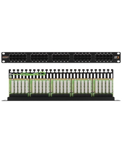 NMC-RP50UC3-1U-BK. Патч-панель 19. NIKOMAX в Сургуте