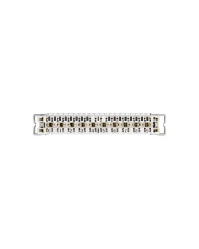 NMC-PL10-DU-10 (10 шт). Плинт размыкаемый, (0...9), крепление под кронштейн и круглые направляющие. NIKOMAX в Сургуте