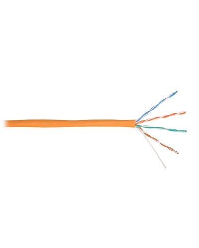 U/UTP 4pair, Cat5e, Solid, In, нг(А)-HF (NMC 2100C-OR). Кабель «витая пара» (LAN) для структурированных систем связи. NIKOMAX в Сургуте