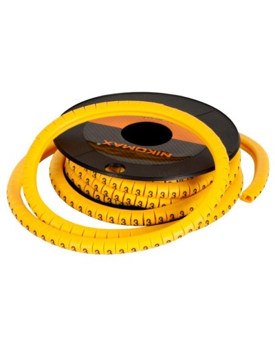 NMC-CMR-0-YL-500 (500шт). Маркер кабельный. NIKOMAX в Сургуте