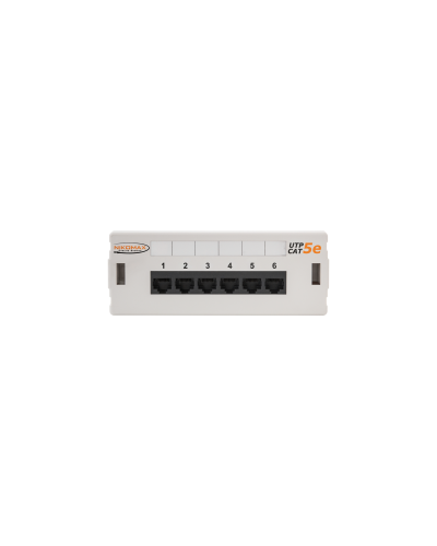 NMC-WP06UD2-GY. Патч-панель настенная 6 портов, Кат.5е. NIKOMAX в Сургуте