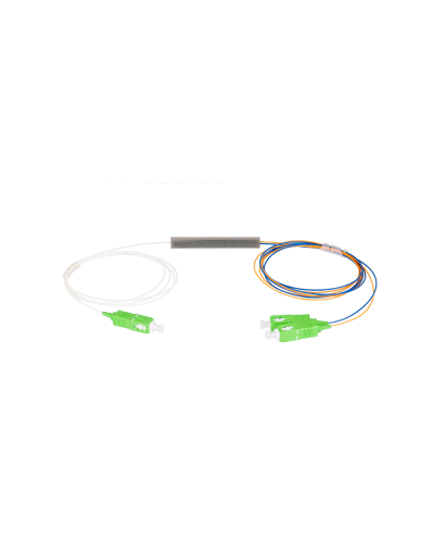 NMF-SPP1X2A1-SCA-M. Сплиттер планарный 1x2, 9/125мкм, SC/APC, 0.9 мм. NIKOMAX в Сургуте
