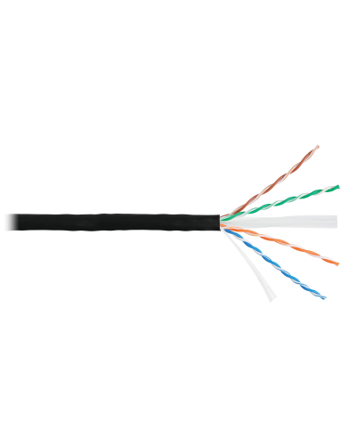 U/UTP 4pair, Cat6, Solid, In/Out, нг(А)-HF (NMC 9140C-BK). Кабель «витая пара» (LAN) для структурированных систем связи. NIKOMAX в Сургуте