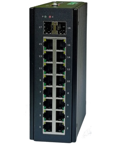 NIS-3200-216PSG (63P16SG2). Коммутатор неуправляемый с PoE. NSGate в Сургуте