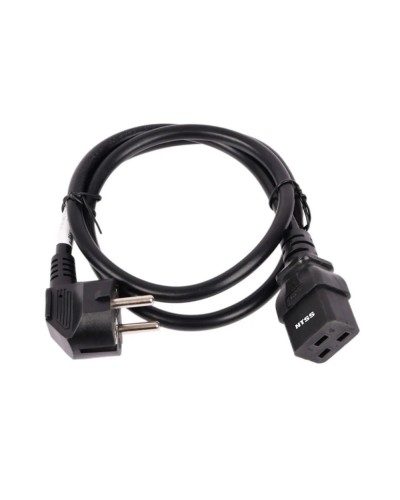 NTSS-PC19772 C19-Schuko проводник.:3х1.5мм2 3м 220/250В 16А черный. Кабель питания. NTSS в Сургуте