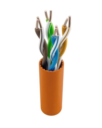 NTSS-IN-UTP4-5Е-LSZH-OR кат.5E UTP 4 пары 24AWG LSZH внутренний 305м оранжевый. Кабель «витая пара» (LAN) для структурированных систем связи. NTSS в Сургуте