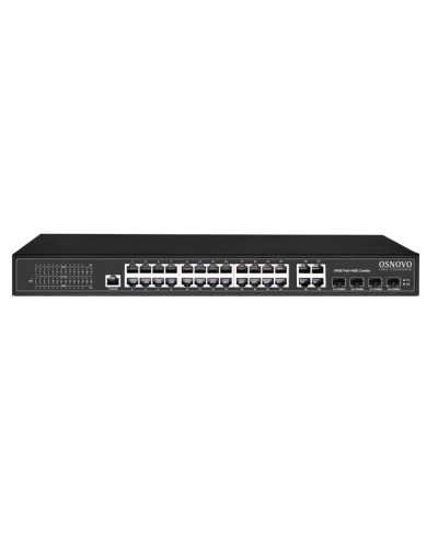 SW-8244/L(400W). Коммутатор 24-портовый  Gigabit Ethernet с PoE. OSNOVO в Сургуте