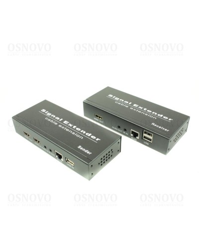 TLN-HiKM2+RLN-HiKM2. Удлинитель HDMI, ИК-сигнала, 2*USB. OSNOVO в Сургуте