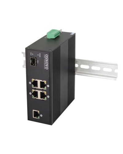 SW-40501/IC. Промышленный PoE коммутатор Fast Ethernet на 6 портов. OSNOVO в Сургуте