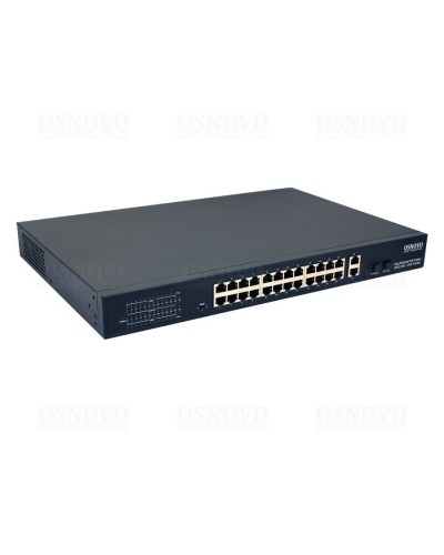 SW-62422(400W). Коммутатор 24-портовый  Fast Ethernet с PoE. OSNOVO в Сургуте