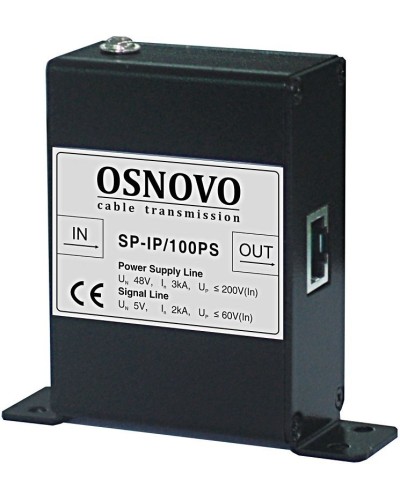 SP-IP/100PS. Устройство грозозащиты цепей Ethernet. OSNOVO в Сургуте